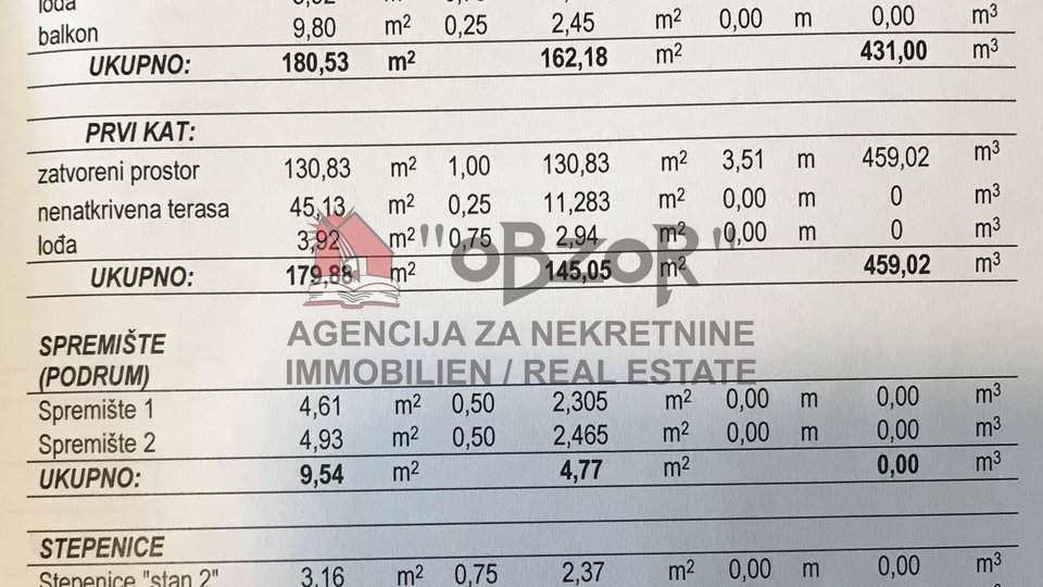House, 270 m2, For Sale, Bibinje