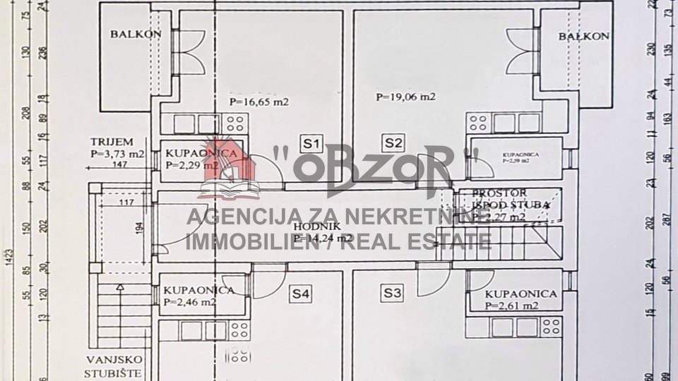 House, 338 m2, For Sale, Bibinje