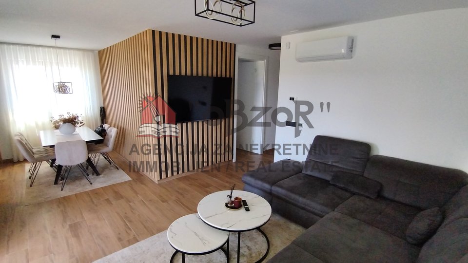 Petrčane-PUNTA RADMAN, trosoban namješten apartman 89,40m2 - NOVOGRADNJA